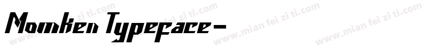 Momken Typeface字体转换
